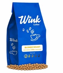 Blonde Light Roast Whole Bean Coffee Colombian Arabica 2.2 LB Bag Espresso