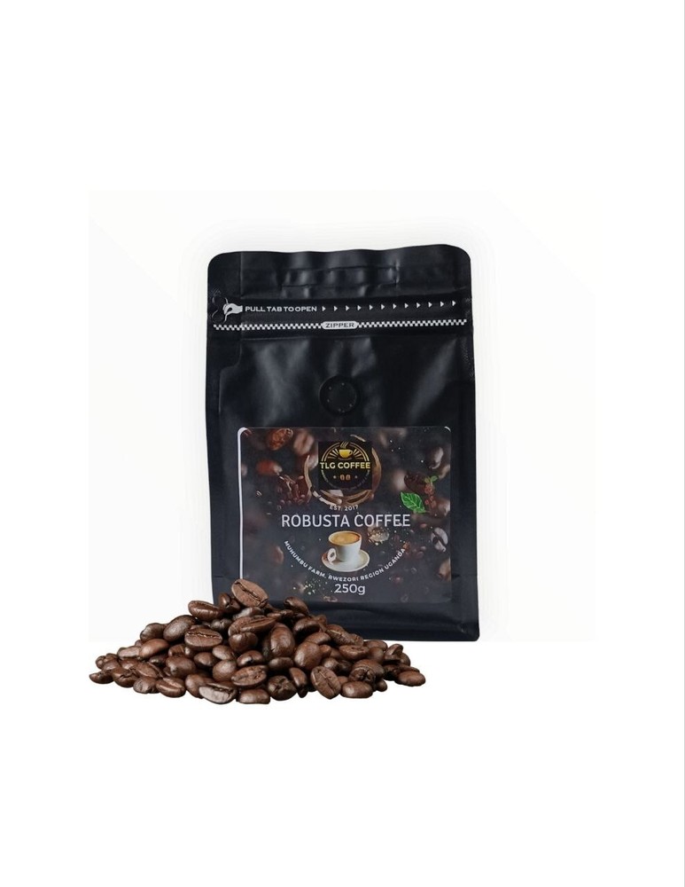 Robusta medium roast coffee beans 260g