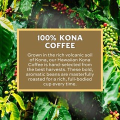 Premium Kona Coffee Whole Beans 7Oz Lion Coffee Gourmet Aloha From Hawaii