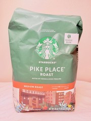 Starbucks Pike Place Roast Medium Roast Whole Bean Coffee 28 oz Bag