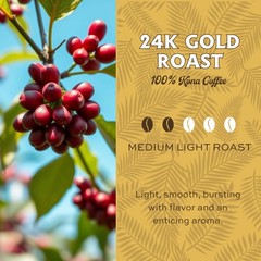 Premium Kona Coffee Whole Beans 7Oz Lion Coffee Gourmet Aloha From Hawaii