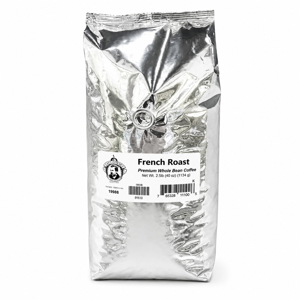 Pear’s French Roast Whole Bean Coffee | 2.5 lb | Brenmar