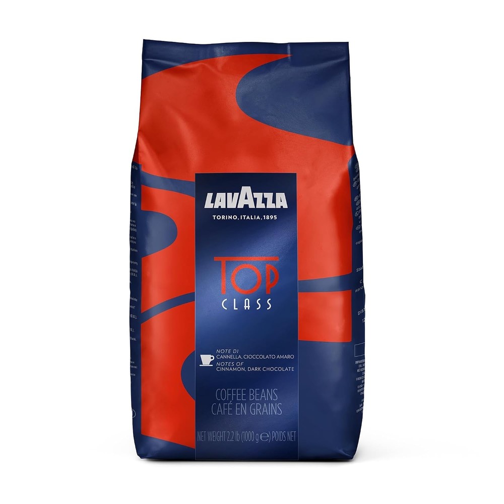 Lavazza Top Class Whole Bean Coffee Blend, Medium Assorted Styles , Sizes