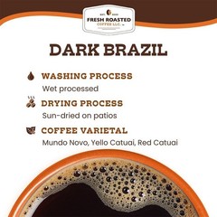 Dark Brazil | Single Origin Coffee | Fresh Roasted Coffee