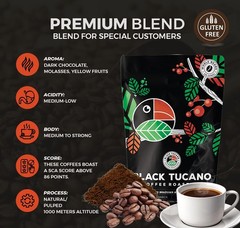 8.8 Ounces 250 Gr Brazilian Whole Bean Medium Roast Coffee Premium Blend