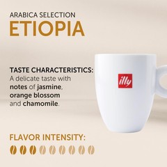 illy Arabica Selections Ethiopia Whole Bean 8.8 Ounce (Pack of 1), Etiopia
