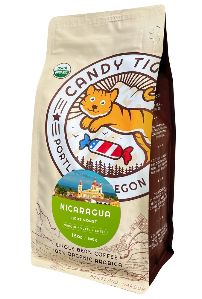 Whole Bean Coffee – Organic – Low Acid – Light Roast – Single Origin – 100 Ar…