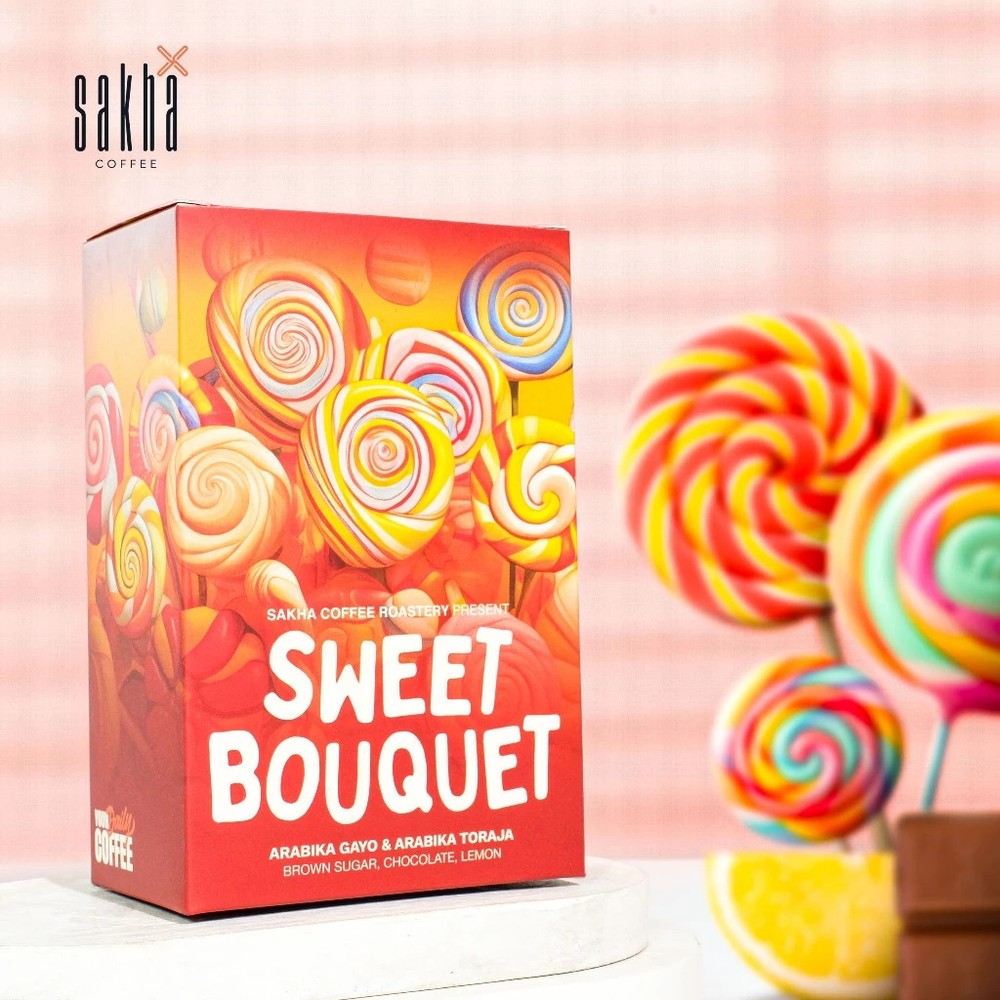 SWEET BOUQUET Biji Kopi Espresso Blend Full Arabika Coffee Bean