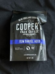 Bourbon Barrel Aged Coffee Whole Bean Set, Single Origin Sumatra Whiskey