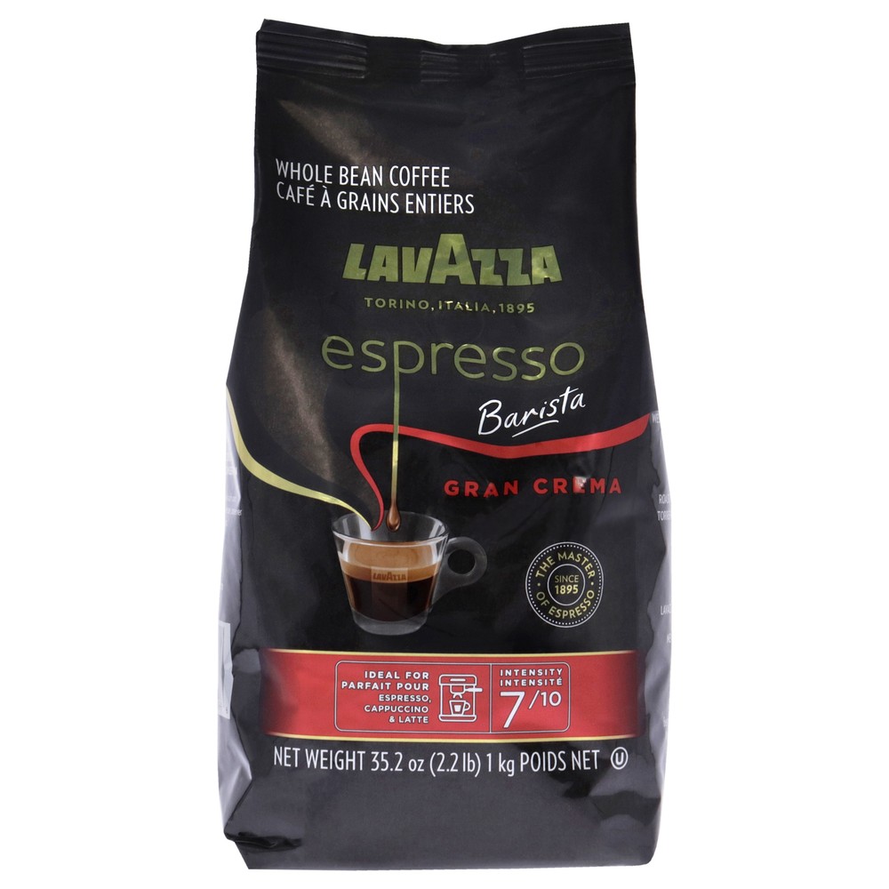 LEspresso Gran Crema Roast Whole Bean Coffee by Lavazza – 35.2 oz Coffee