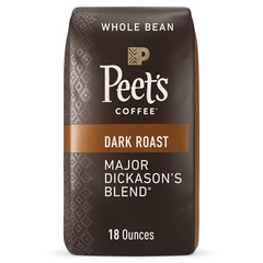 , Dark Roast Whole Bean Coffee – Major Dickason’S Blend 18 Ounce Bag