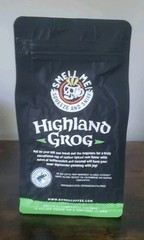 Bones Coffee Company Decaf Highland Grog, Butterscotch Caramel DECAF Whole Bean