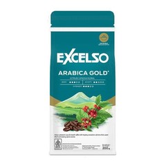 EXCELSO Indonesia Coffee Arabica Gold 200g Pack of 2 Whole Beans or Ground