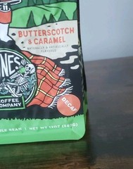 Bones Coffee Company Decaf Highland Grog, Butterscotch Caramel DECAF Whole Bean