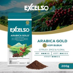 EXCELSO Indonesia Coffee Arabica Gold 200g Whole Beans or Ground Coffee