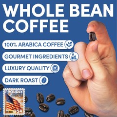 Sarasota Coffee Whole Bean Espresso | Dark Roast Coffee Beans | Low Acid, Mol…