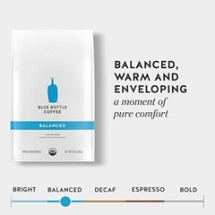 12 Ounce Organic Whole Bean Coffee Smooth Balanced Blend Medium Light Roast