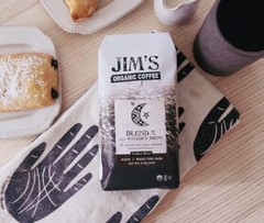 Jim?s Organic Coffee Witches Brew Whole Bean Very Dark Roast 11 oz Bag