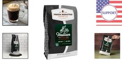 Italian Roast Dark Whole Bean Coffee 2 lb – Kosher Certified Artisan Blend