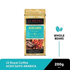 200g JJ Royal Coffee Indonesia Aceh Gayo Arabica Coffee – Ground / Whole Bean