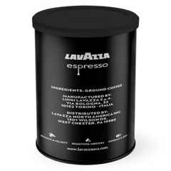 Lavazza Espresso Medium Roast Ground Coffee 100% Arabica 8 oz Tin 6 Pack