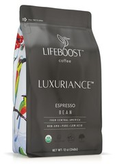 Lifeboost Organic Espresso Whole Bean Coffee – Low Acid 12 Ounce (Pack of 1)