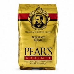 Pear’s Breakfast Blend Ground Coffee | Pack of 2 | 8 oz | Brenmar