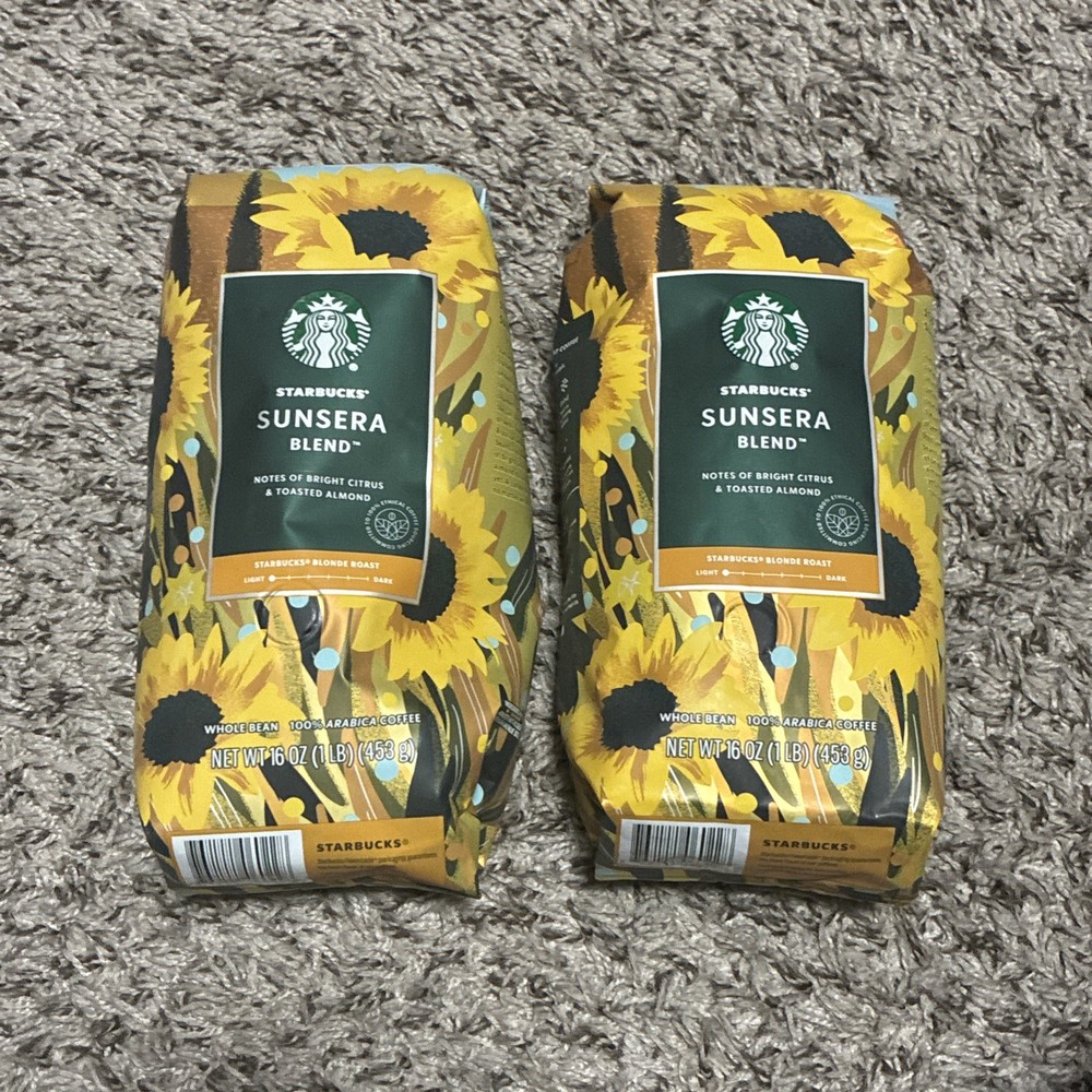 Starbucks Sunsera Blend Whole Bean 2 lbs BB Sept/Oct 2026 Blonde Roast