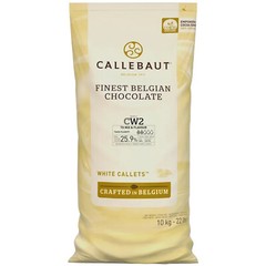 Callebaut Recipe CW2 White Chocolate Callets? 22 lb. WS-409CW2C595