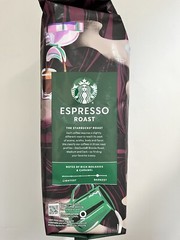 2 Packs Starbucks Espresso Dark Roast Whole Bean Coffee 40 oz Each Pack = 80 oz