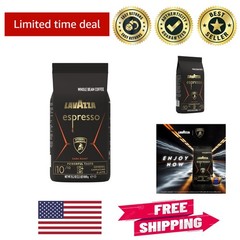 Luxury Espresso Whole Bean Coffee – Dark Roast for Automobili Lamborghini 2.2 lb