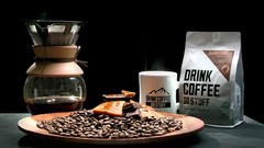 DRINK COFFEE DO STUFF, Blend, 2 Pound Bag, Whole Bean, Dark Roast, Sweet, Cho…