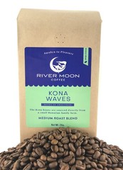 Kona Coffee Whole Bean – Medium Roast, 2 lbs Hawaiian Blend, 100% Arabica, Susta