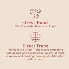 Intelligentsia House Blend Whole Bean Coffee 12 Ounce Bag Direct Trade Freshness