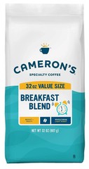 Cameron’s Coffee Roasted Whole Bean Coffee, Breakfast 32 Ounce (Pack of 1)