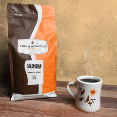 Premium 100% Colombian Whole Bean Coffee, Medium Roast, 5 Lb Bag