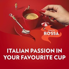 Rich Chocolate Notes: Qualità Rossa Arabica & Robusta Whole Bean Coffee 2.2 lb