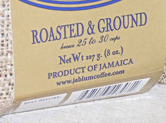 SEALED 8 OZ BLUE MOUNTAIN JABLUM PREMIUM BLEND JAMAICA ROASTED GROUND COFFEE