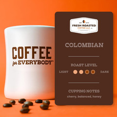 Premium 100% Colombian Whole Bean Coffee, Medium Roast, 5 Lb Bag