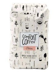 Mt. Comfort Organic Peru Medium Roast Whole Been Coffee 2.5 Lb Bag EXP 11/2026