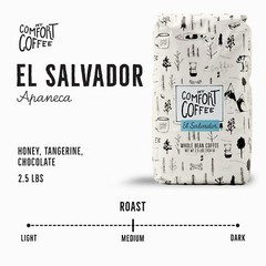 El Salvador Medium Roast 2.5lb – Flavor Notes of Honey Tangerine & Chocolate …