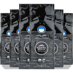 Kicking Horse Coffee Three Sisters Medium Roast Whole Bean Organic 10 Oz 6 Pack