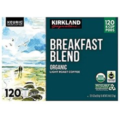 Kirkland Signature Organic Breakfast Blend Light-Roast Coffee