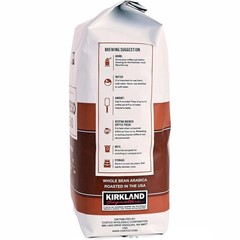 Kirkland Signature Espresso Blend Whole Bean Coffee, Dark Roast, 2.5 Pounds