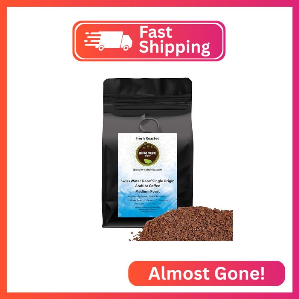 Swiss Water Decaf Single Origin | Organic | Fresh Roasted | Whole Bean Coffee |1