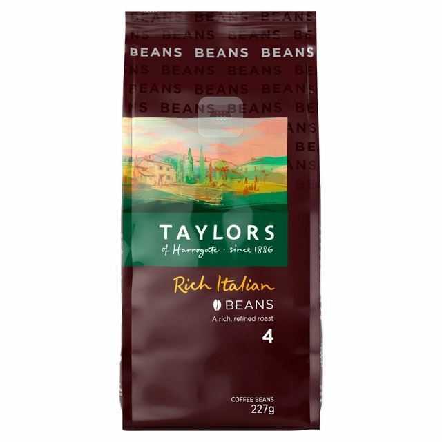 Taylors Rich Italian Coffee Beans – 227g