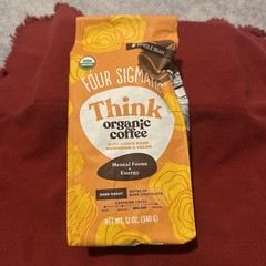Four Sigmatic Lion’s Mane Coffee, Whole Bean 12oz (Exp 03/2027)