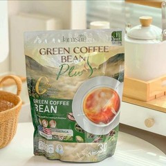 Jamsai Green Coffee Bean Plus richer taste & numerous health benefits 30 sachets