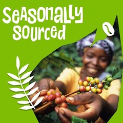 Ethical Bean Fairtrade Organic Coffee, Classic Medium Roast, Ground Coffee Beans