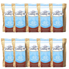 Jablum Jamaica Blue Mountain Coffee, Roasted Whole Bean, 16 oz bag – Pack of 10